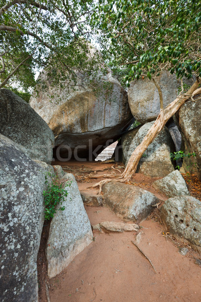 Mountain pathway in Mihintale, Sri Lanka Stock photo © dmitry_rukhlenko