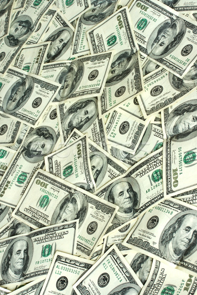 Hundert Dollar Bank stellt fest Geld Papier Stock foto © dmitry_rukhlenko