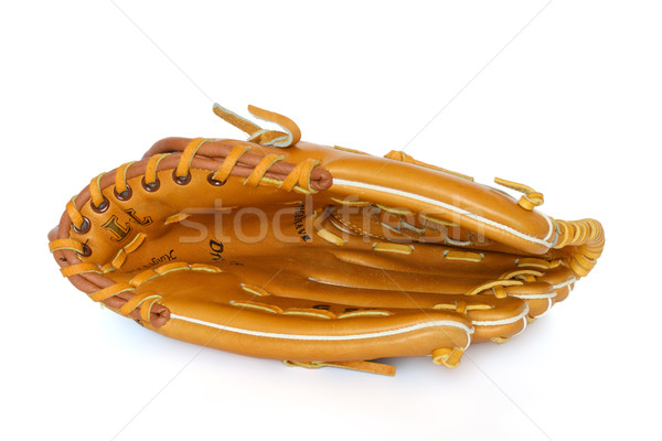 Baseball catcher mitt isolated on white background Stock photo © dmitry_rukhlenko