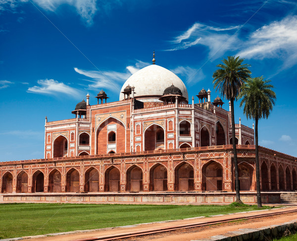 Humayun's Tomb. Delhi, India Stock photo © dmitry_rukhlenko