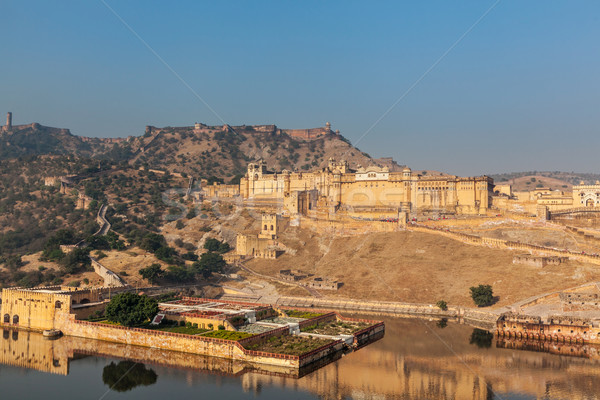 Amer (Amber) fort, Rajasthan, India Stock photo © dmitry_rukhlenko