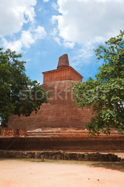 Foto d'archivio: Sri · Lanka · costruzione · pietra · culto · mattone · tempio