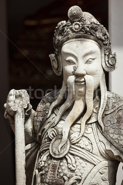 каменные опекун статуя Таиланд китайский Сток-фото © dmitry_rukhlenko