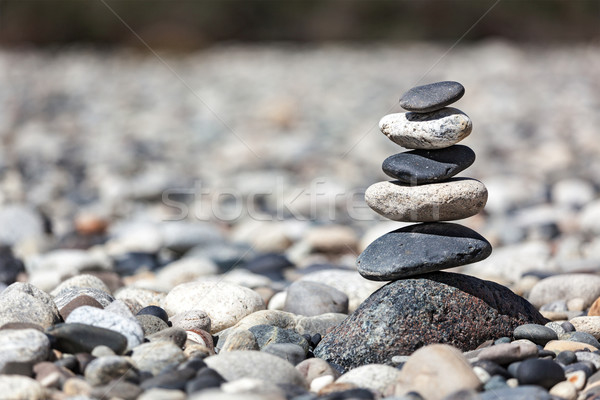 Zen equilibrata pietre abstract Foto d'archivio © dmitry_rukhlenko