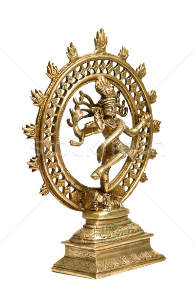 Szobor Shiva tánc izolált indiai Isten Stock fotó © dmitry_rukhlenko