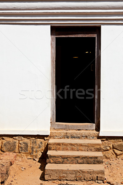 Door of traditional indian house Stock photo © dmitry_rukhlenko