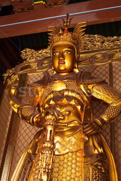 Skanda bodhisattva statue Stock photo © dmitry_rukhlenko