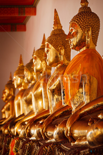 Sitting Buddha statues, Thailand Stock photo © dmitry_rukhlenko