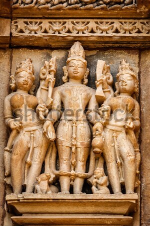 Erótico Índia famoso pedra templo unesco Foto stock © dmitry_rukhlenko