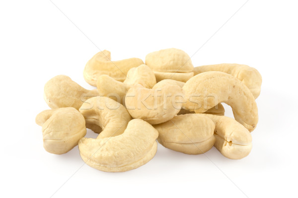 Cachou noten geïsoleerd witte textuur Stockfoto © dmitry_rukhlenko