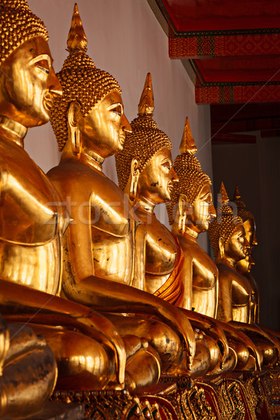Sitting Buddha statues, Thailand Stock photo © dmitry_rukhlenko