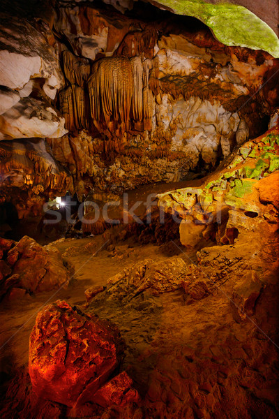 Underground caves Stock photo © dmitry_rukhlenko