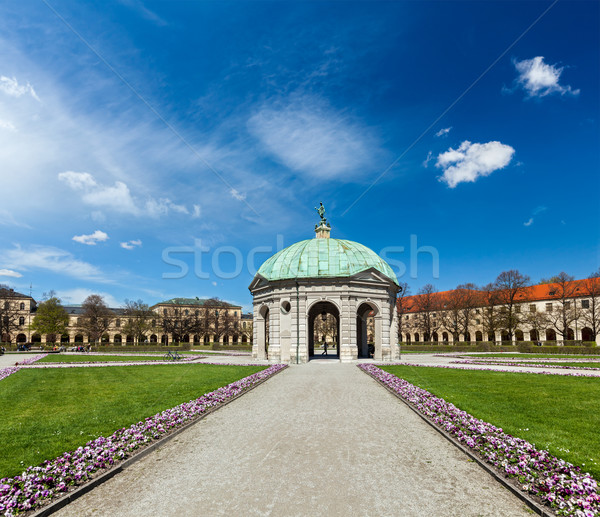 Pavilion in Hofgarten. Munich, Germany Stock photo © dmitry_rukhlenko