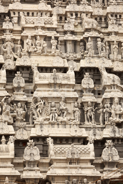 Tower of  Arunachaleswar Temple. Tiruvannamalai, Tamil Nadu, Ind Stock photo © dmitry_rukhlenko