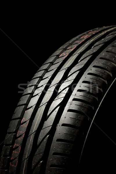 Neumático coche nuevo textura invierno negro Foto stock © dmitry_rukhlenko
