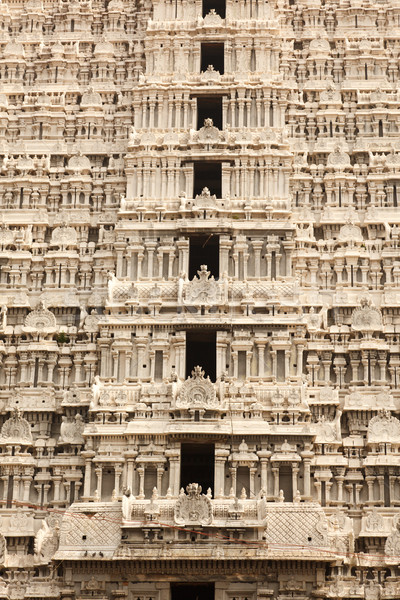 Tower of  Arunachaleswar Temple. Tiruvannamalai, Tamil Nadu, Ind Stock photo © dmitry_rukhlenko