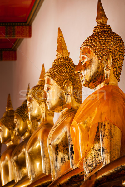 Sitting Buddha statues, Thailand Stock photo © dmitry_rukhlenko