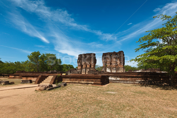 Királyi palota romok ősi Sri Lanka Stock fotó © dmitry_rukhlenko