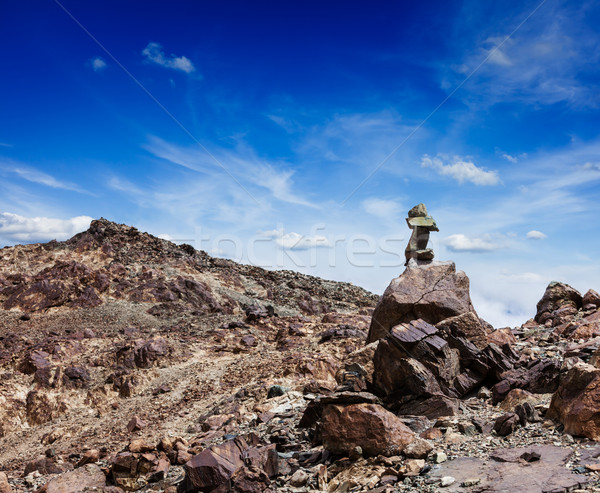 Zen balanced stones stack Stock photo © dmitry_rukhlenko