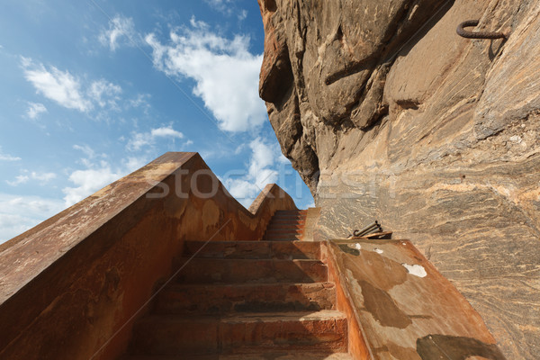Stairs at Sigiriya Stock photo © dmitry_rukhlenko