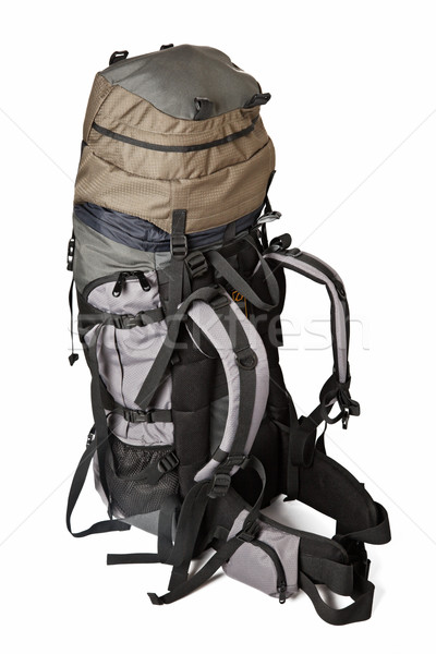 [[stock_photo]]: Trekking · sac · à · dos · isolé · sac · à · dos · blanche