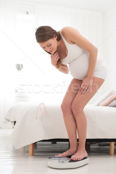 Woman is weighing Stock photo © DNF-Style
