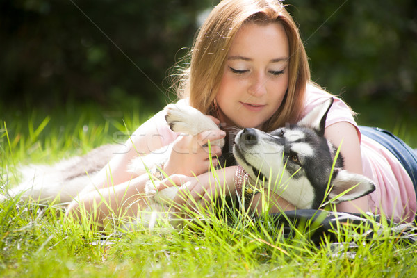 Love the dog Stock photo © DNF-Style