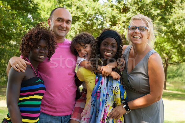 The greatest muticultural family Stock photo © DNF-Style