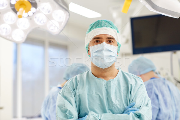 surgeon in operating room at hospital Stock photo © dolgachov
