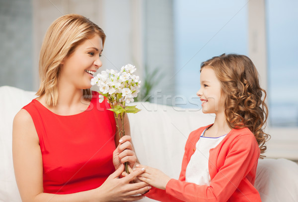 mother and daughter Stock photo © dolgachov