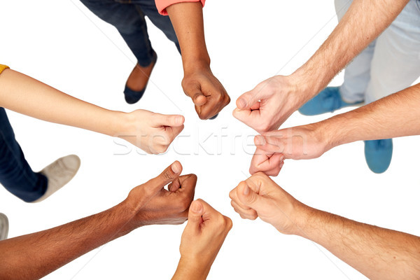 Mãos internacional pessoas diversidade Foto stock © dolgachov