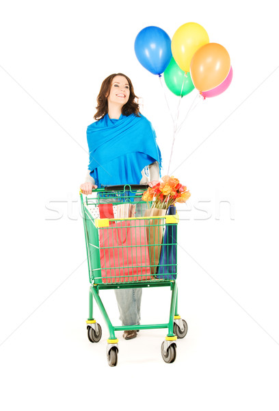 holiday shopper Stock photo © dolgachov