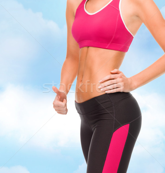 Weiblichen Hand Fitness Stock foto © dolgachov