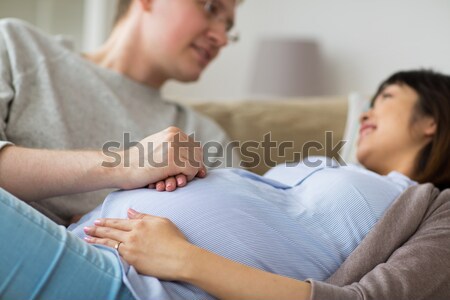 Feliz masculina gay Pareja Foto stock © dolgachov