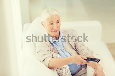 Senior femeie sânge zahăr medicină varsta Imagine de stoc © dolgachov