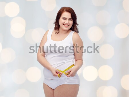 seductive woman in shirt and panties Stock photo © dolgachov