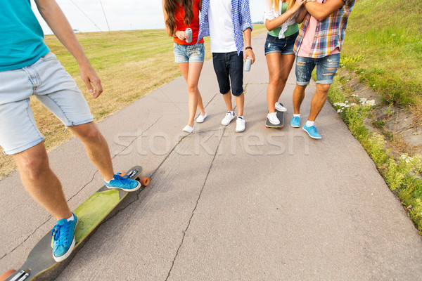 Foto stock: Amigos · bebidas · personas · ocio · deporte