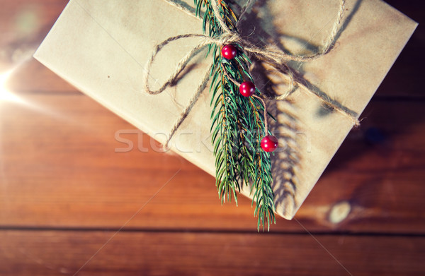 [[stock_photo]]: Noël · coffret · cadeau · sapin · brunch · vacances