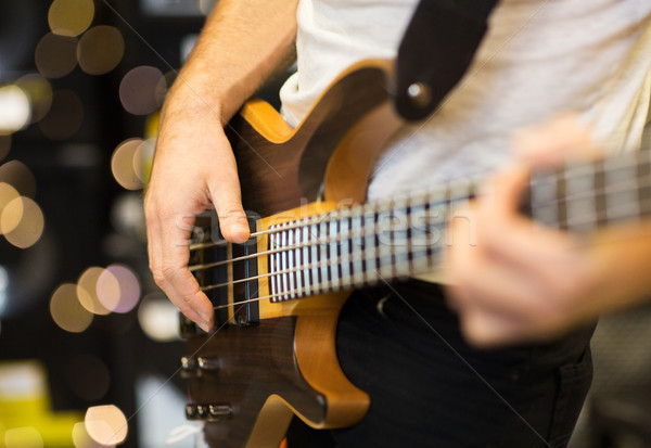 Сток-фото: музыканта · гитаре · музыку · студию · музыкальные · инструменты