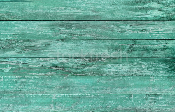 blue green wooden floor or wall Stock photo © dolgachov