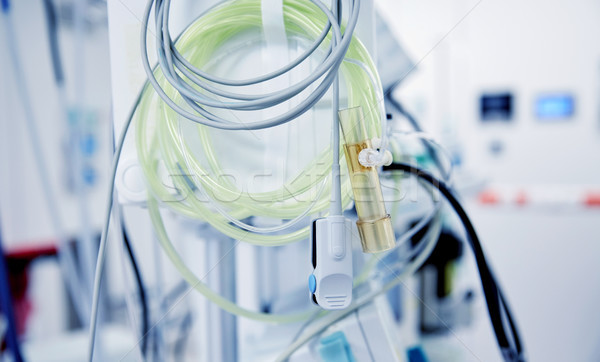 sensors at hospital ward or operating room Stock photo © dolgachov