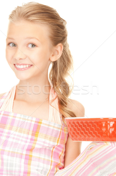 little housewife Stock photo © dolgachov