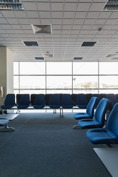 empty room of airport terminal Stock photo © dolgachov