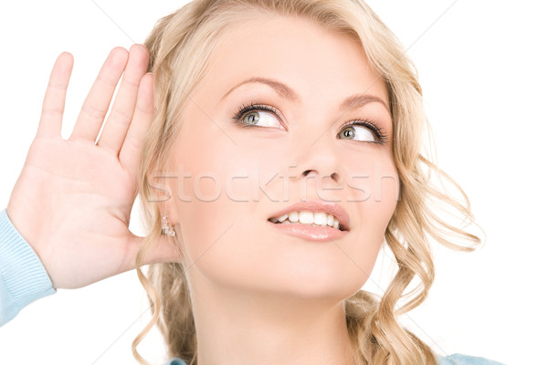 Stock photo: gossip