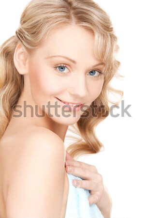 Frumos topless femeie luminos imagine Imagine de stoc © dolgachov