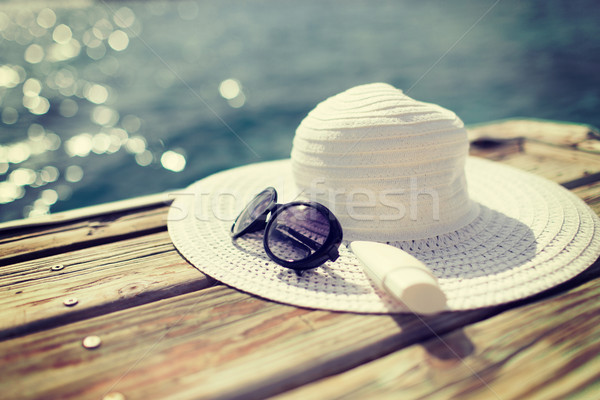 Playa verano vacaciones Foto stock © dolgachov