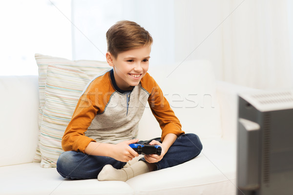 Joystick joc joc video acasă timp liber Imagine de stoc © dolgachov