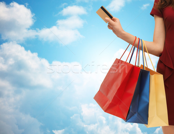 ストックフォト: 女性 · ショッピングバッグ · 人 · 販売