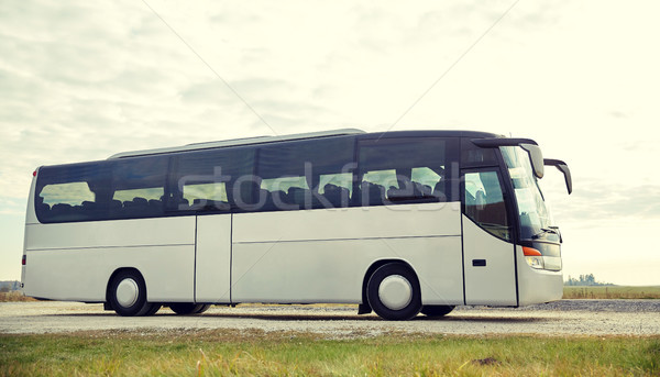 Tour Bus fahren Freien Reise Tourismus Stock foto © dolgachov