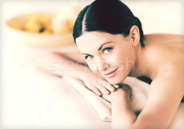 Femeie spa imagine salon masaj birou Imagine de stoc © dolgachov